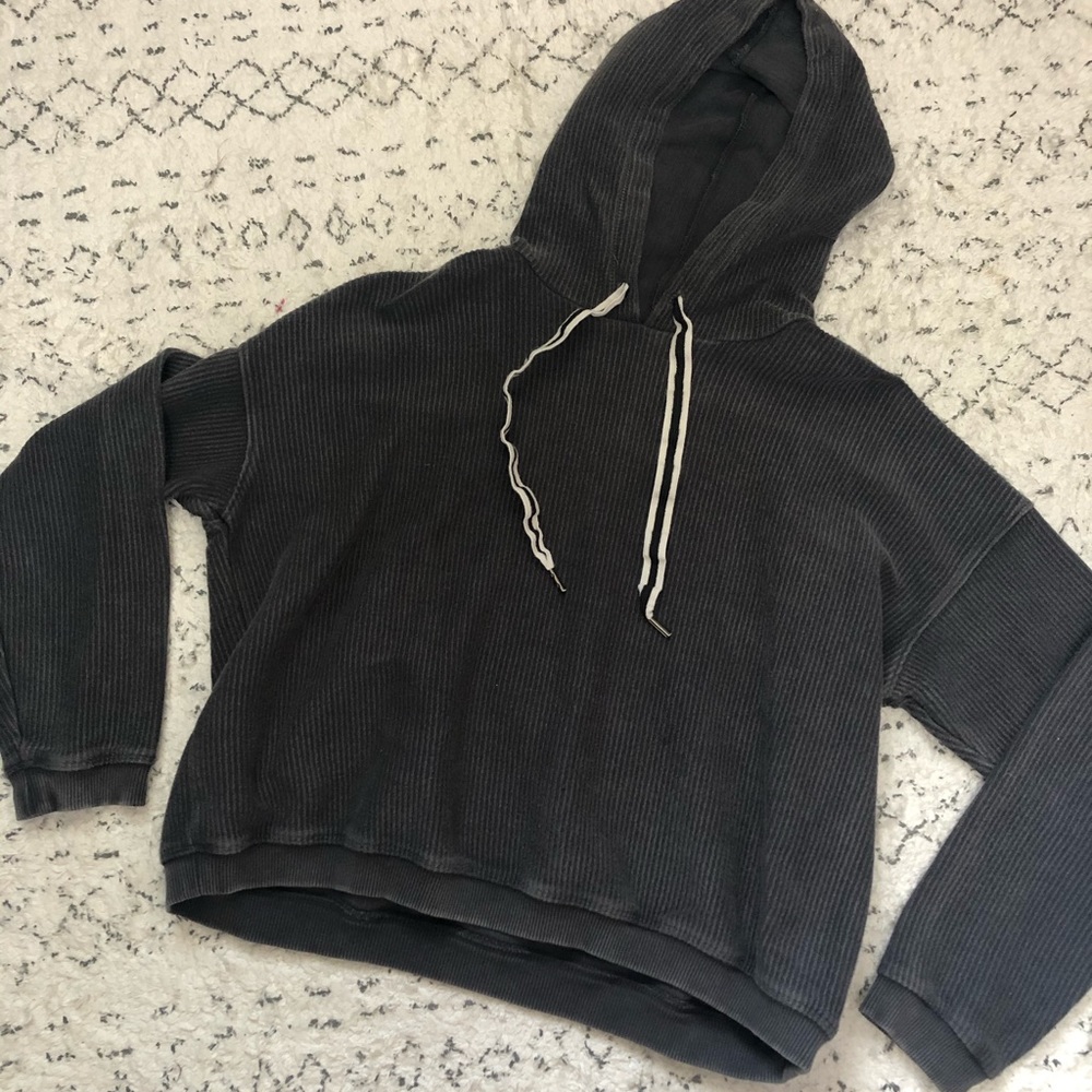 🖤 aerie grey hoodie
